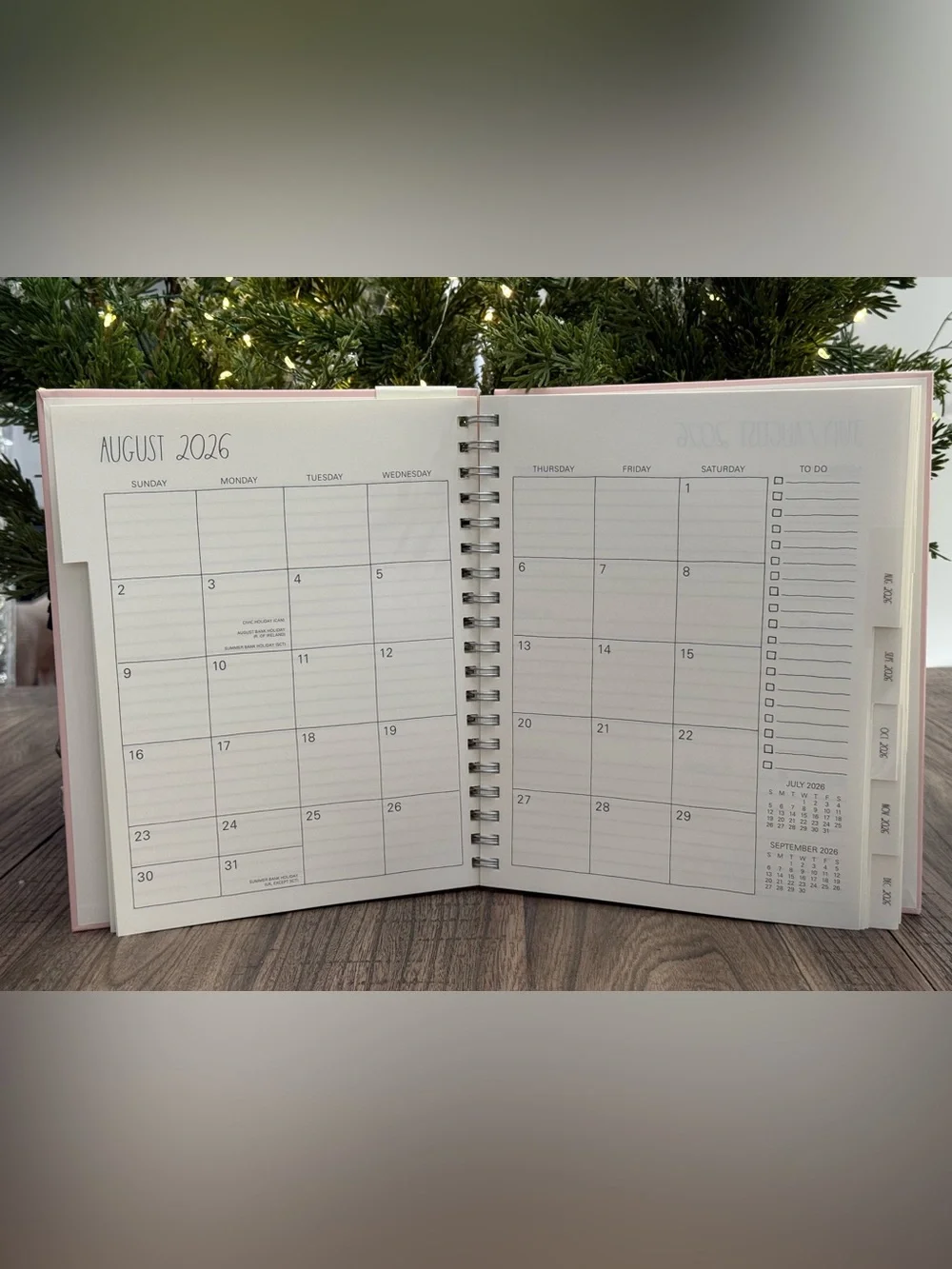 Brand NEW w/Tags Rae Dunn MAKE IT HAPPEN 17 Month Spiral Planner Aug ‘26-Dec ‘27
